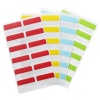 3L Index Tabs Re-positionable 25mm Assorted 10520 (72 Tabs)