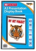 Tiger A3 Presentation Display Book Black 40 Pocket