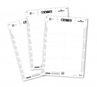 Durable Badge Inserts 150gsm 60x90mm 1456 (160 Inserts)