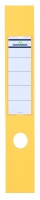 Ordofix Lever Arch Spine Labels PVC 60 x 390mm Yellw (PK10)