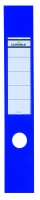 Ordofix L/Arch Spine Labels PVC 60X390mm Blue 809006 (PK10)