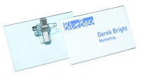 Durable Name Badge with Combi-Clip 54x90mm 8145 (PK50)
