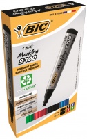 Bic Marking 2300 Permanent Marker Assorted Wallet of 4