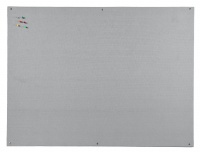 Bi-Office Unframed Grey Felt Notice Board 120x90cm DD