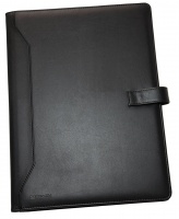 Monolith Leather Look A4 Conference Folder and Pad