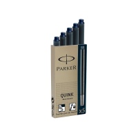 Parker Quink Fountain Pen Refills Cartridges Blue/Black PK5