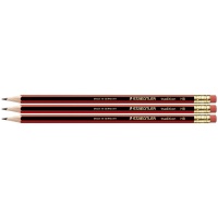 Staedtler 112 Tradition HB Pencil Rubber Tip PK12