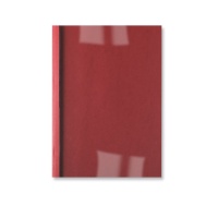 GBC A4 Thermal Binding Covers 1.5mm Leathergrain Red PK100
