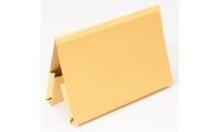 Guildhall Foolscap Double Pocket Legal Wallet Yellow PK25