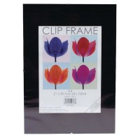 A4 CertificateFrameless Clip Frame CF2130-NG