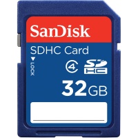 Flash Card 32GB  Class 4 SD