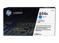 HP 654A LaserJet Cartridge 15K Cyan