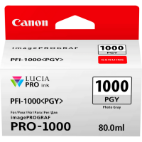 Canon LFP PFI1000 Photo Grey Ink 80Ml