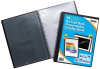 Tiger A4 Fold Back Display Book 36 Pocket