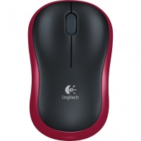 Logitech M185 Wireless Mouse Red      DD