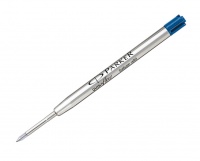 Parker Quinkflow Ball Pen Refill Medium Nib Blue PK2