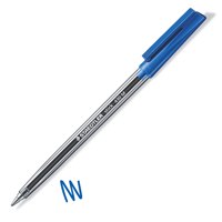 Staedtler 430 Stick Ball Pen Med 0.35mm Blue PK10