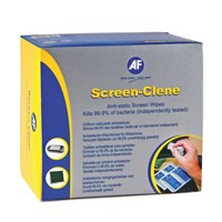 AF Screen-Clene Anti-Static Wipes BX100