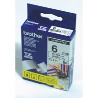 Brother Black On White Labelling Tape 36mm