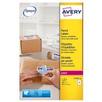 Avery Blockout Shipping Labels 99x67.7mm L7165-40(320Labels)