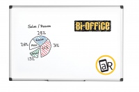 Bi-Office Maya Dry Wipe Alu Framed Whiteboard 120x90cm DD