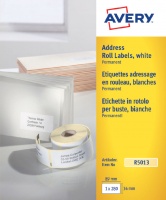 Avery Personal Label Printer Roll 89x36mm R5013 (280 Labels)