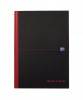 Black N Red Notebook A4 192 Page Narrow Ruled PK5