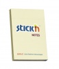 Value Stickn Sticky Notes 76x51mm Pastel Yellow PK12