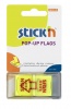 Value Stickn PopUp Flags 25mm Sign Here 50 Tabs Yllw 26015