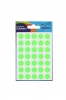Avery Coloured Labels Round 12mm DIA GR (245 Labels)  PK10
