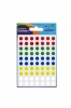Avery Coloured Labels Round 8mm DIA Assorted 32-291 (PK560)