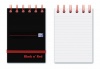 Black N Red A7 Reporters Notebook 140 Page PK5