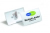 Durable Name Badge with Combi-Clip 40x75mm 8211 (PK25)