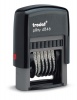 Trodat Printy 4846 Self-inking Number Stamp (6 Bands of 0-9)