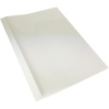 GBC A4 Thermal Bind Covers 3mm Front Clear Back White PK100