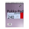 Pukka Pad Shortie Metallic 240 Page PK3