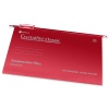 Rexel Crystalfile Classic Foolscap Susp File 15mm Red PK50