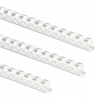 Fellowes Plastic Binding Combs A4 10mm White 5345805 (PK100)