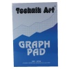 Technik Art Graph Pad A4 5mm Quadrille XPG6Z