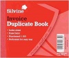 Silvine Dupl Invoice Book 102x127mm Pk12