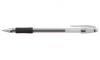 Value Gel Stick Pen Rubber Grip 0.7mm Black (PK10)