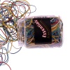 Value Rubber Bands Asstorted Colours and Sizes 75g