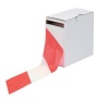 LSM Barrier Tape 75mm x 500m Red/White