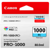Canon LFP PFI1000 Photo Cyan Ink 80Ml