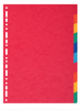 Exacompta 10 Part Coloured Recycled Dividers A4 Extra Wide
