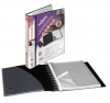 Snopake ReOrganiser Display Book A4 60 pocket Black