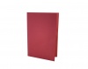 Value Square Cut Folder LightWeight Foolscap Red PK100