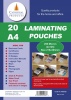 Laminating Pouch A4 250Micron Pk20