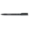 Staedtler Lumocolor OHP Pen Perm Med 0.8mm Black PK10