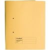 Guildhall 38mm Transfer Spring Files Foolscap Yellow PK25